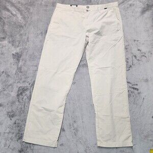 NWT Linksoul Golf Pants Men Khaki Performance Stretch Chino Lightweight Size 40